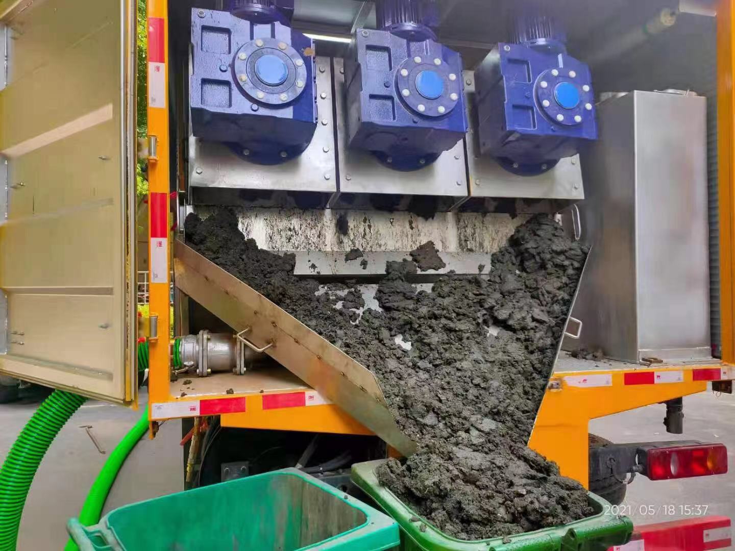 烈山化粪池清掏城市维护站-泥浆净化干湿分离处理